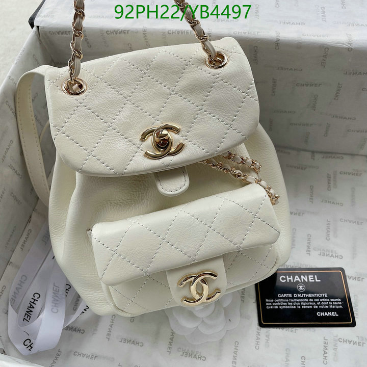 Chanel Bags ( 4A )-Backpack-,Code: YB4497,$: 92USD