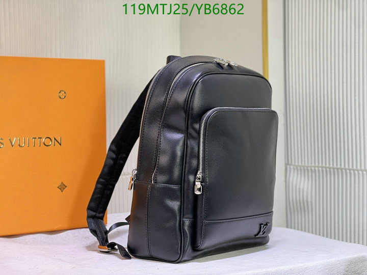 LV Bags-(4A)-Backpack-,Code: YB6862,$: 119USD