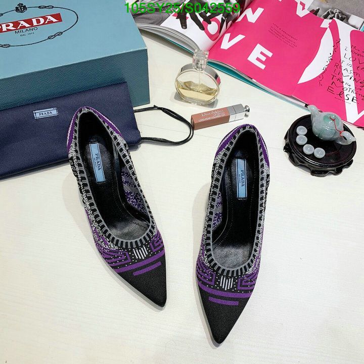 Women Shoes-Prada, Code: S042559,$: 105USD