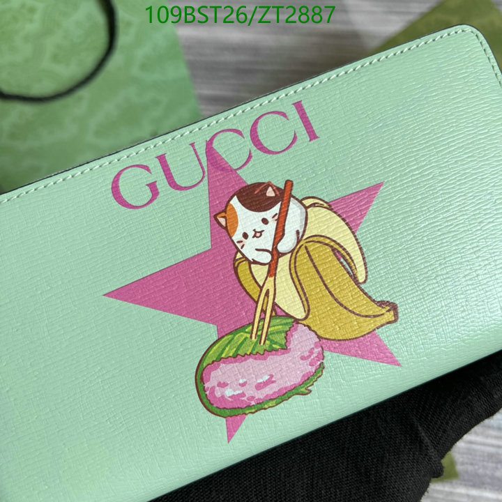 Gucci Bag-(Mirror)-Wallet-,Code: ZT2887,$: 109USD