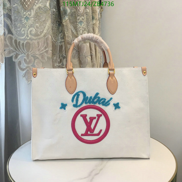 LV Bags-(4A)-Handbag Collection-,Code: ZB4736,