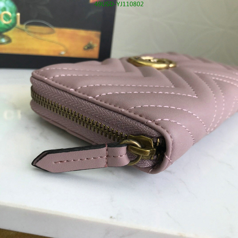 Gucci Bag-(4A)-Wallet-,Code: YJ110802,$:49USD