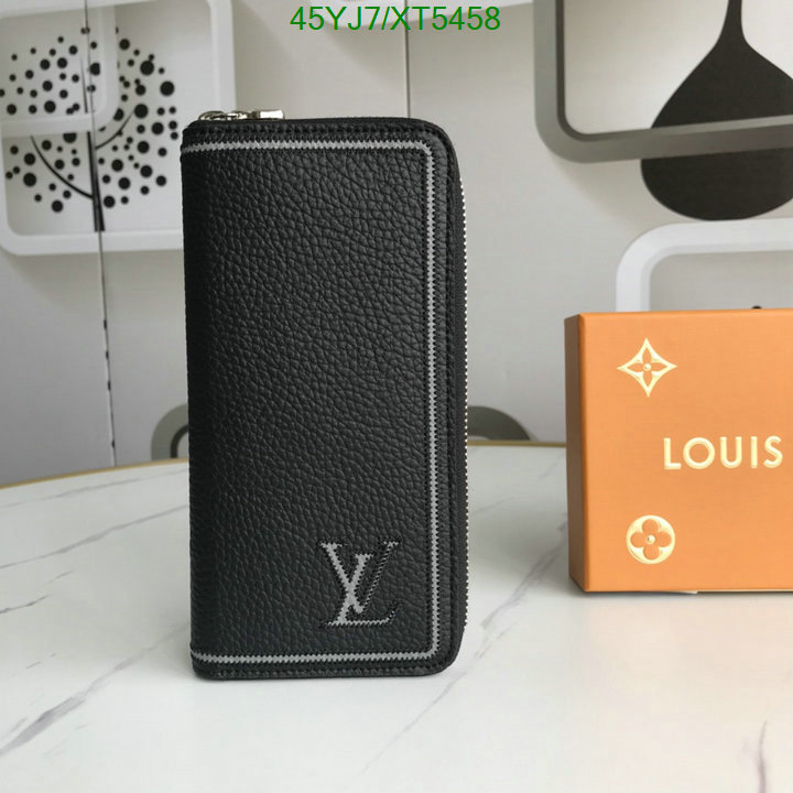 LV Bags-(4A)-Wallet-,Code: XT5458,$: 45USD