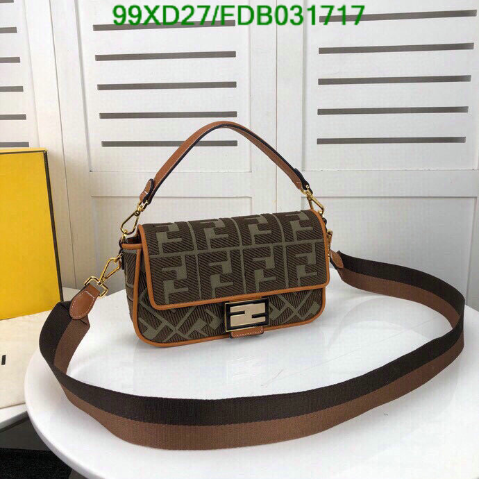 Fendi Bag-(4A)-Baguette-,Code: FDB031717,$:99USD