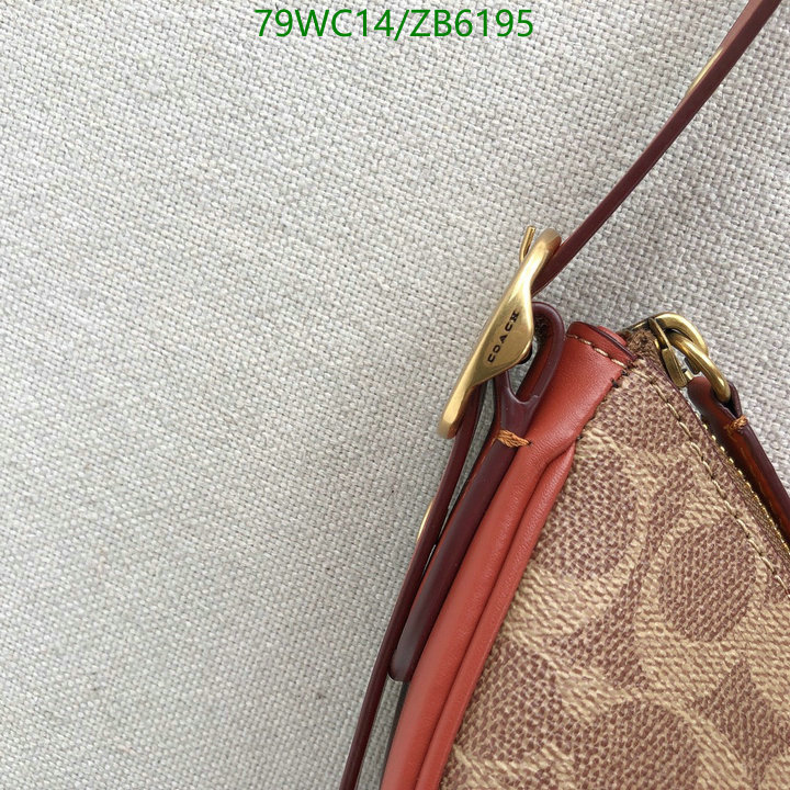 Coach Bag-(4A)-Handbag-,Code: ZB6195,$: 79USD