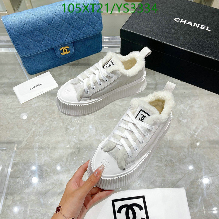 Women Shoes-Chanel,Code: YS3334,$: 105USD