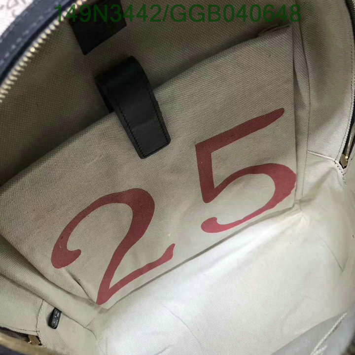 Gucci Bag-(Mirror)-Backpack-,Code:GGB040648,$:149USD