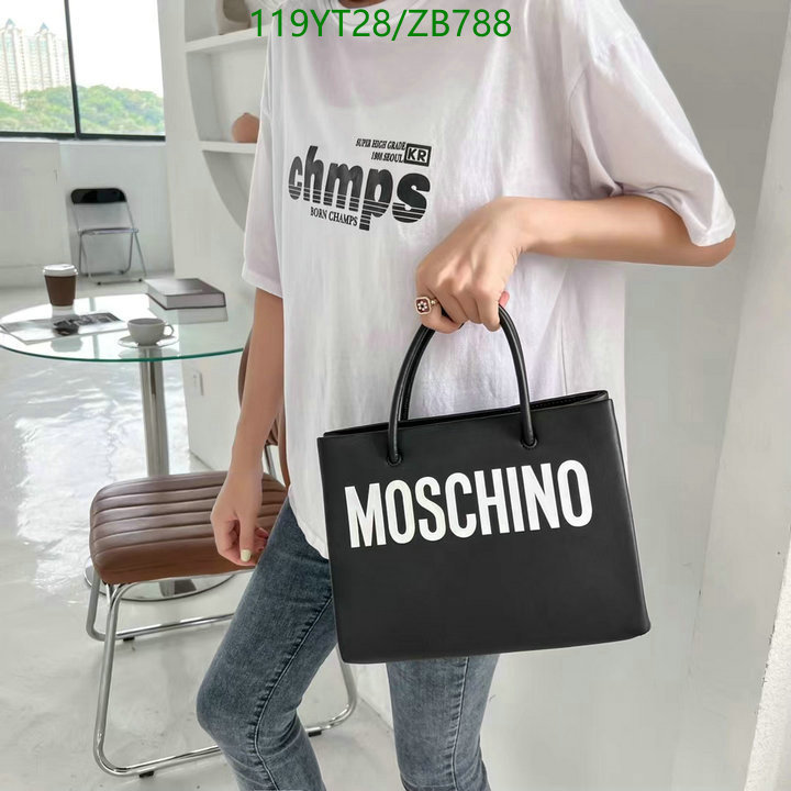 Moschino Bag-(Mirror)-Handbag-,Code: ZB788,$: 119USD