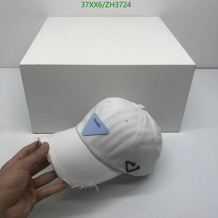 Cap -(Hat)-Prada, Code: ZH3724,$: 37USD