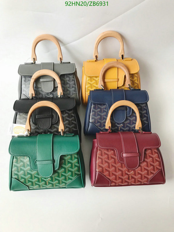 Goyard Bag-(4A)-Handbag-,Code: ZB6931,$: 92USD