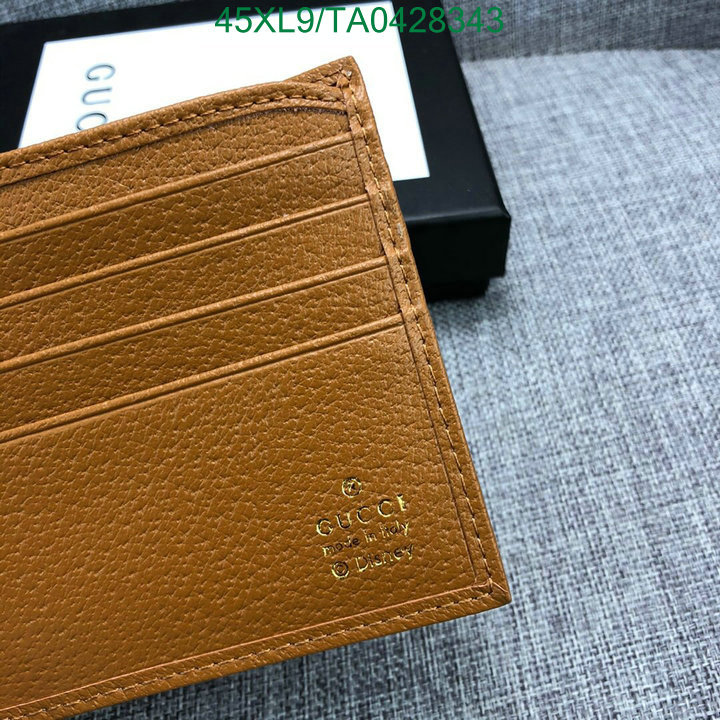 Gucci Bag-(4A)-Wallet-,Code:TA0428343,$: 45USD