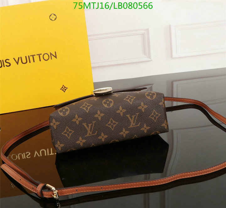 LV Bags-(4A)-Handbag Collection-,Code: LB080566,$: 75USD