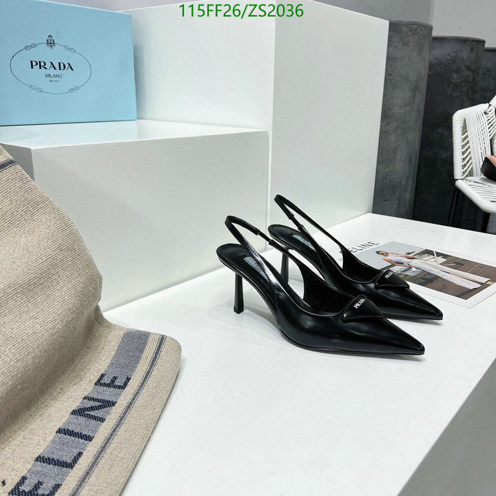 Women Shoes-Prada, Code: ZS2036,$: 115USD