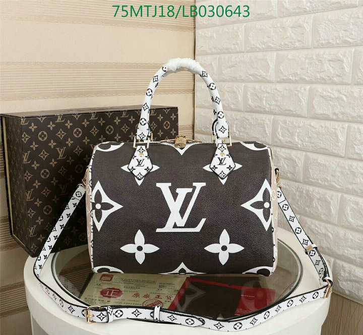 LV Bags-(4A)-Speedy-,Code: LB030643,$:75USD