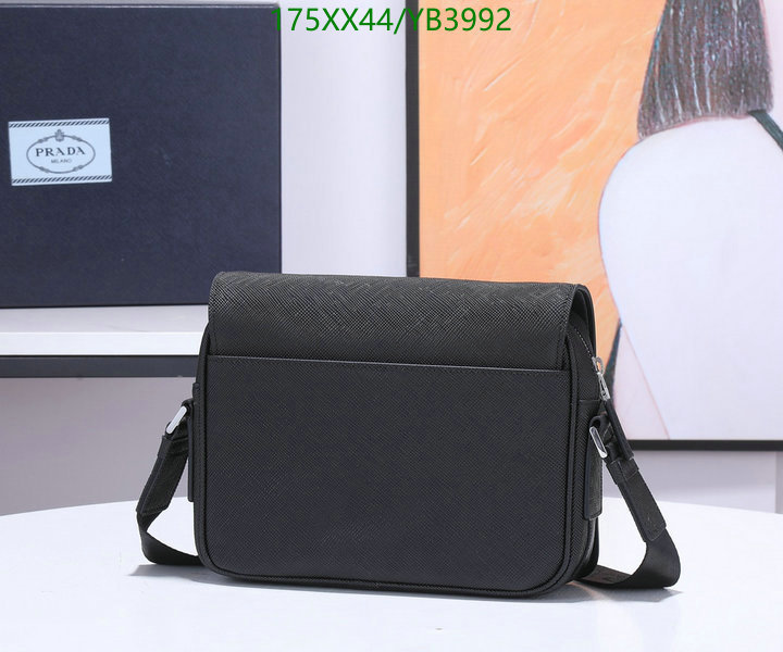 Prada Bag-(Mirror)-Diagonal-,Code: YB3992,$: 175USD