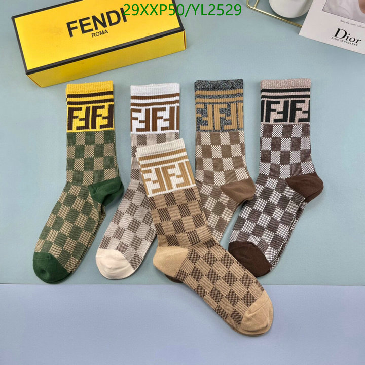 Sock-Fendi, Code: YL2529,$: 29USD