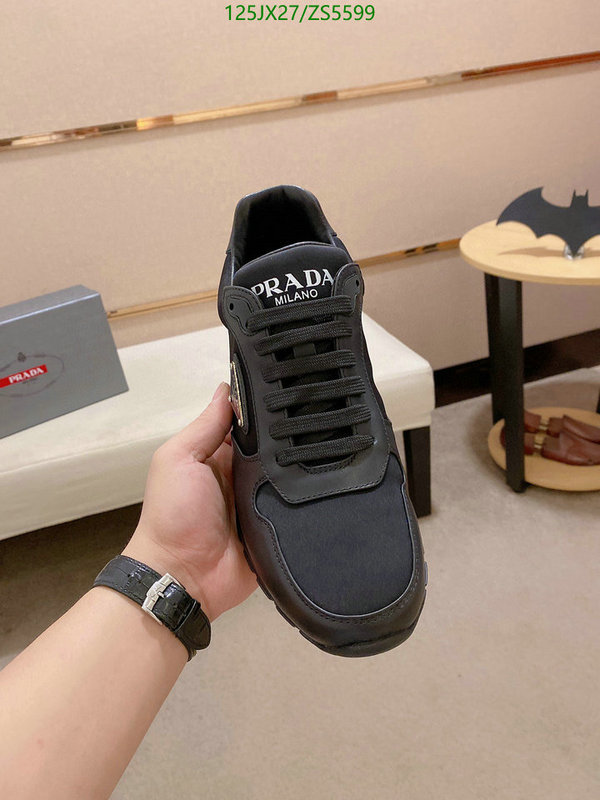 Men shoes-Prada, Code: ZS5599,$: 125USD