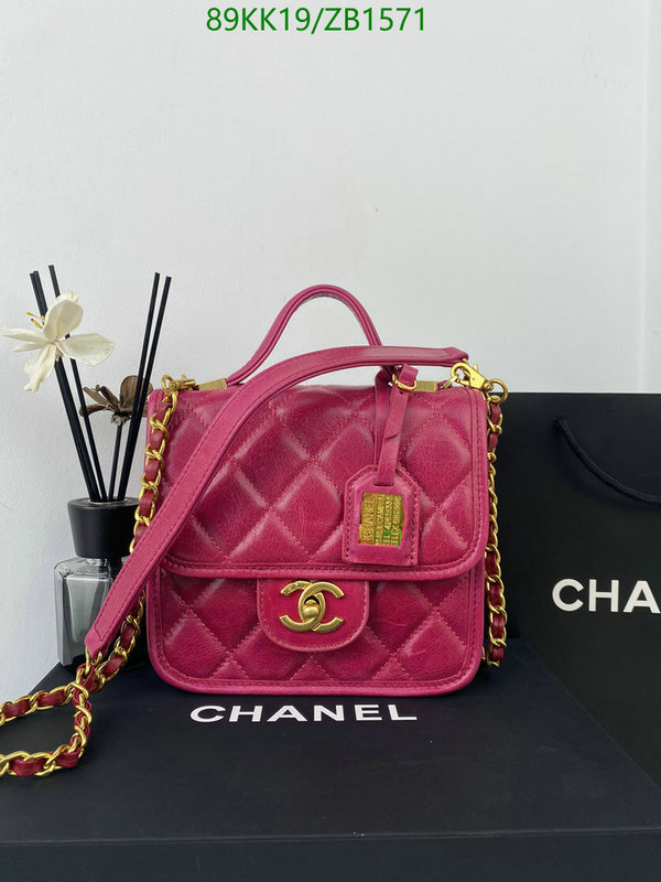 Chanel Bags ( 4A )-Diagonal-,Code: ZB1571,$: 89USD