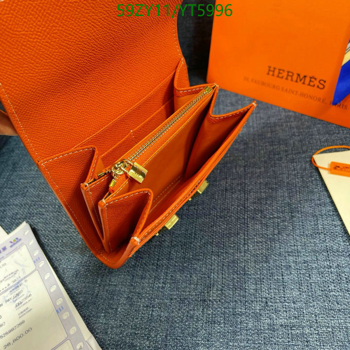 Hermes Bag-(4A)-Wallet-,Code: YT5996,$: 59USD