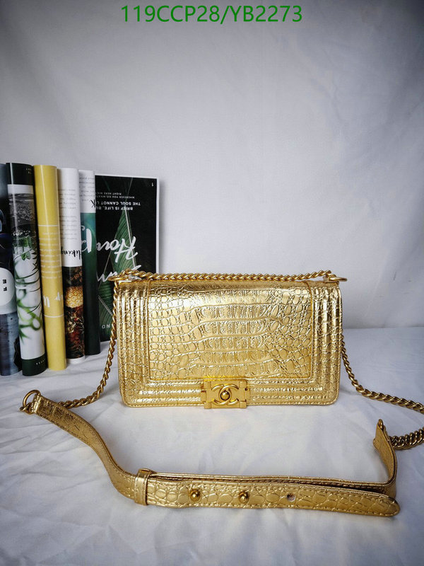 Chanel Bags ( 4A )-Le Boy,Code: YB2273,$: 119USD