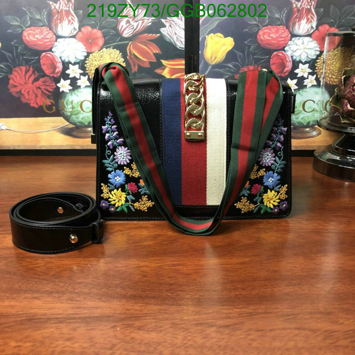 Gucci Bag-(Mirror)-Diagonal-,Code: GGB062802,$: 219USD