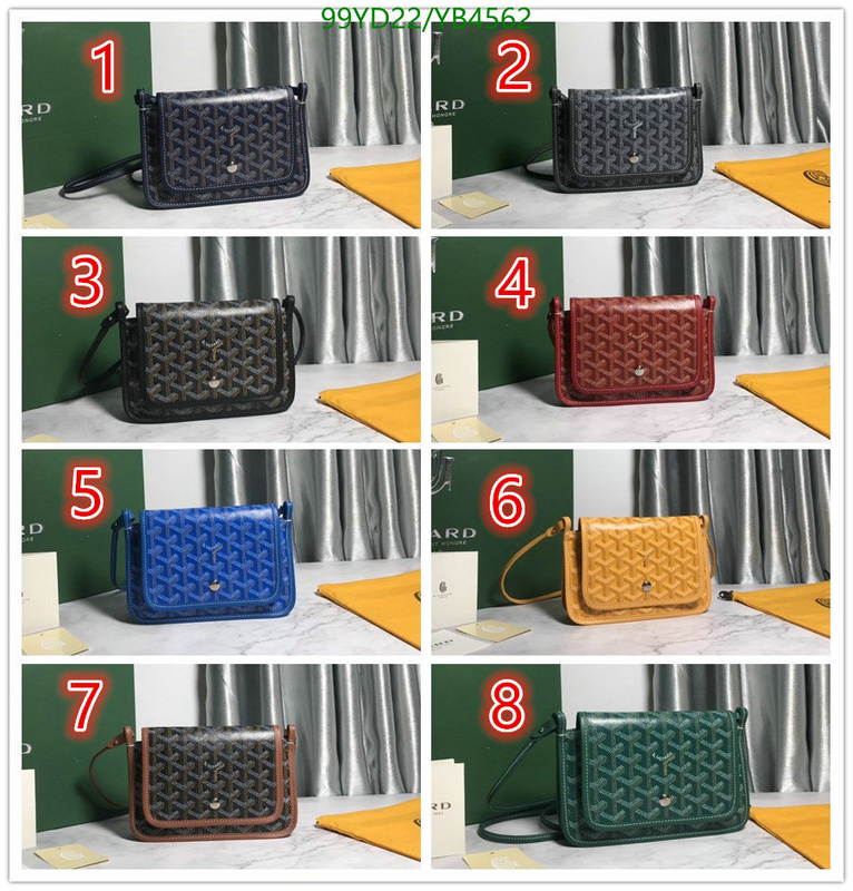 Goyard Bag-(Mirror)-Diagonal-,Code: YB4562,$: 99USD