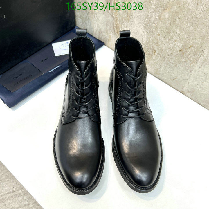 Men shoes-Prada, Code: HS3038,$: 165USD