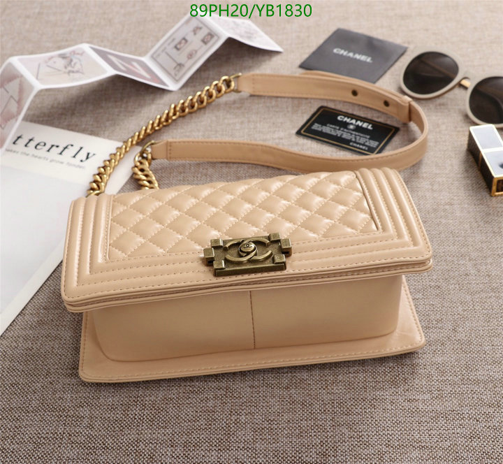 Chanel Bags ( 4A )-Le Boy,Code: YB1830,$: 89USD
