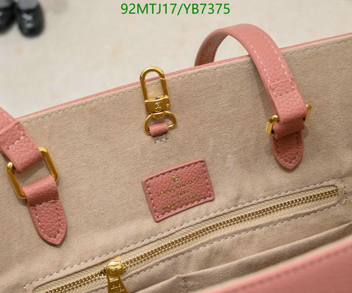 LV Bags-(4A)-Handbag Collection-,Code: YB7375,$: 92USD