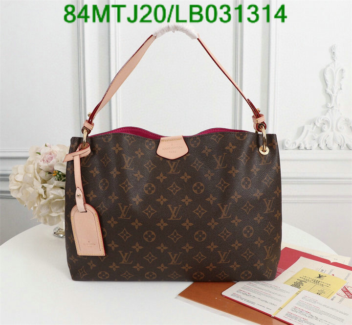 LV Bags-(4A)-Handbag Collection-,Code: LB031314,$: 84USD