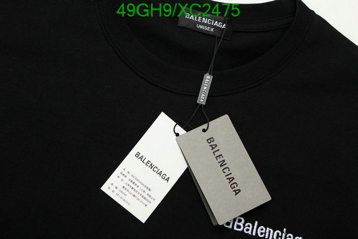 Clothing-Balenciaga, Code: XC2475,$: 49USD