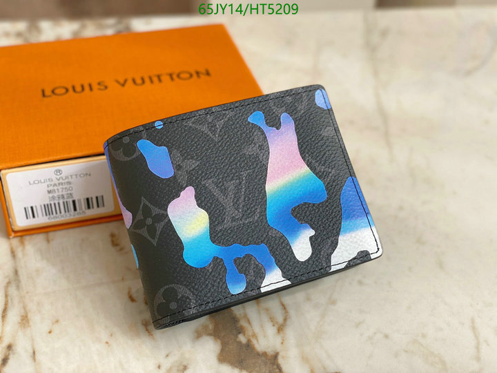 LV Bags-(Mirror)-Wallet-,Code: HT5209,$: 65USD