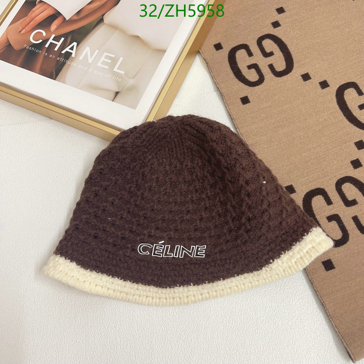 Cap -(Hat)-CELINE, Code: ZH5958,$: 32USD