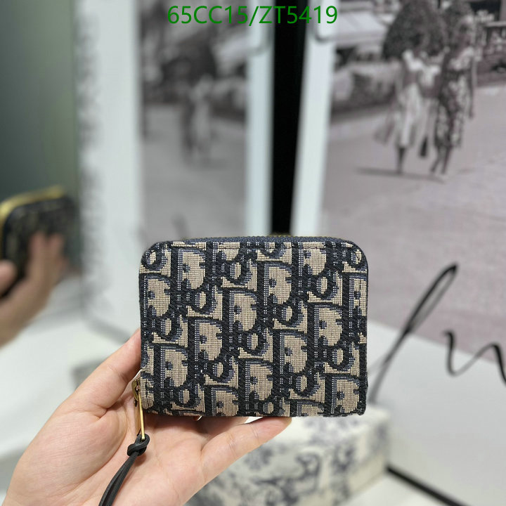 Dior Bags -(Mirror)-Wallet-,Code: ZT5419,$: 65USD