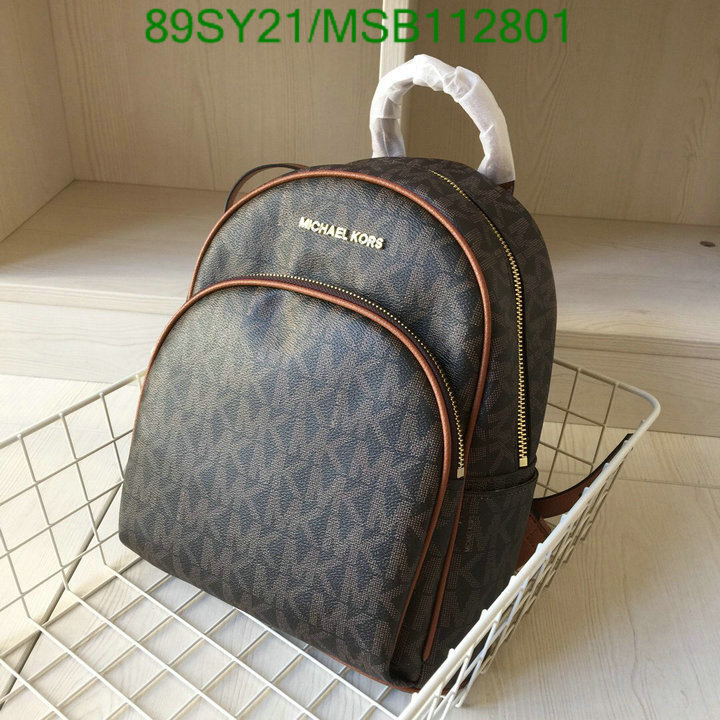 Michael Kors Bag-(4A)-Backpack-,Code: MSB112801,$: 109USD