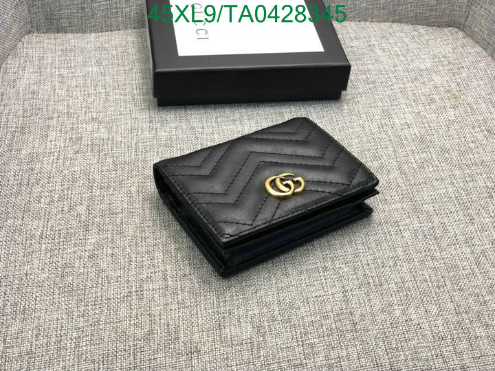 Gucci Bag-(4A)-Wallet-,Code:TA0428345,$: 45USD