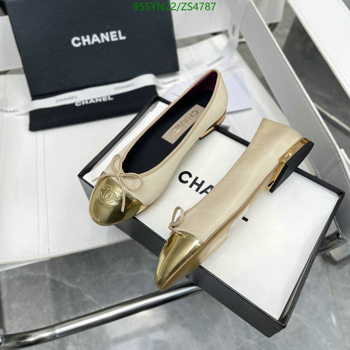 Chanel-Ballet Shoes,Code: ZS4787,$: 95USD