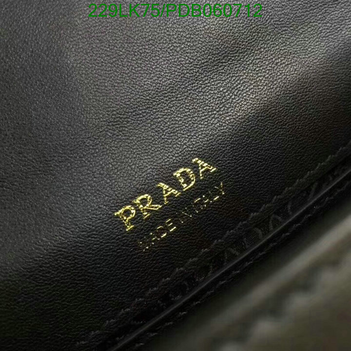 Prada Bag-(Mirror)-Diagonal-,Code: PDB060712,$: 229USD