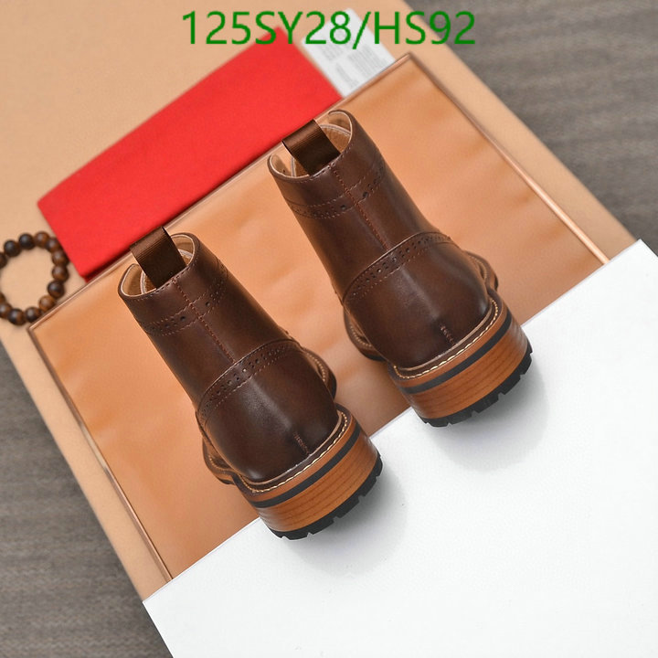 Men shoes-Boots, Code: HS92,$: 125USD