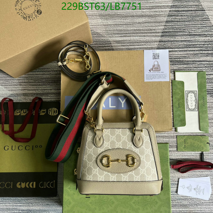 Gucci Bag-(Mirror)-Horsebit-,Code: LB7751,$: 229USD