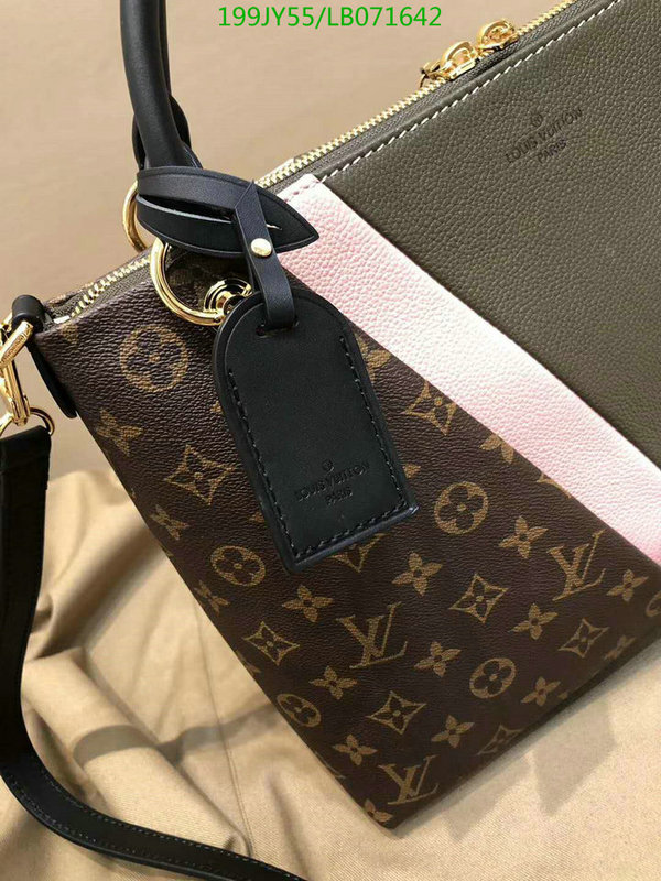 LV Bags-(Mirror)-Handbag-,Code: LB071642,$: 199USD