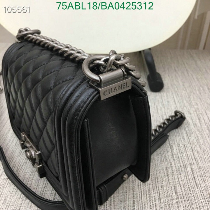Chanel Bags ( 4A )-Le Boy,Code: BA04252312,$: 75USD