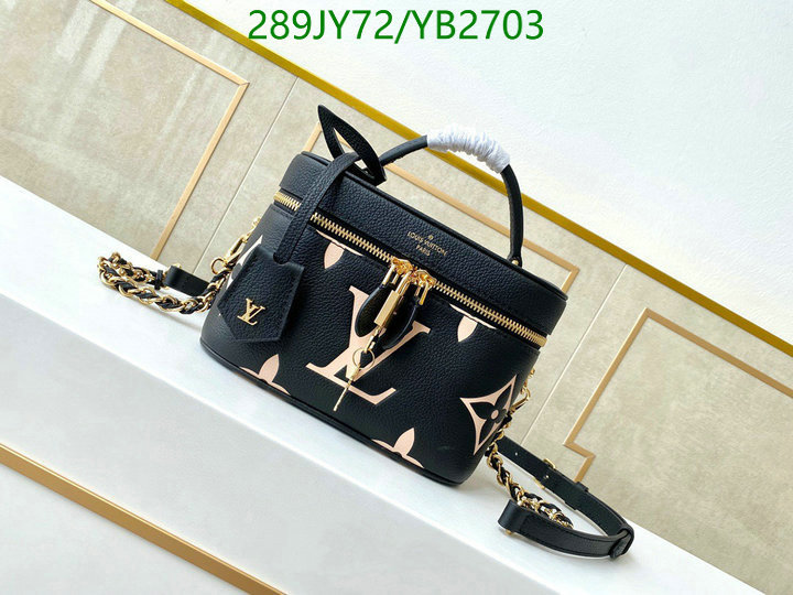 LV Bags-(Mirror)-Vanity Bag-,Code: YB2703,$: 289USD