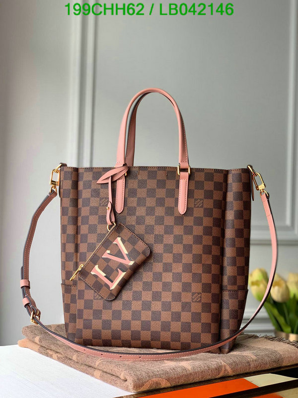 LV Bags-(Mirror)-Handbag-,Code: LB042146,$: 199USD