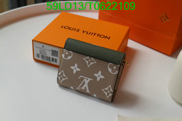 LV Bags-(Mirror)-Wallet-,Code: T0622109,$: 59USD