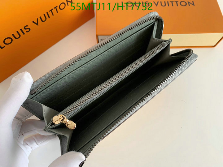 LV Bags-(4A)-Wallet-,Code: HT7732,$: 55USD