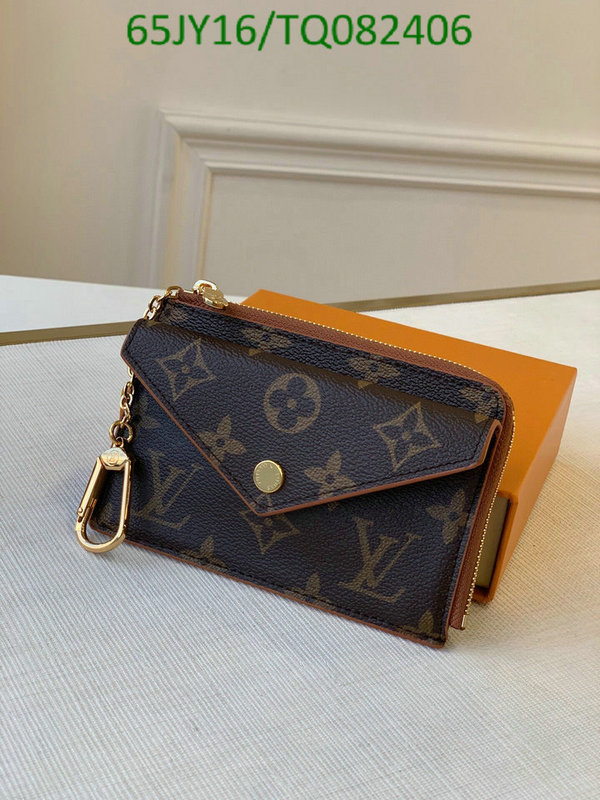 LV Bags-(Mirror)-Wallet-,Code: TQ082406,$: 65USD