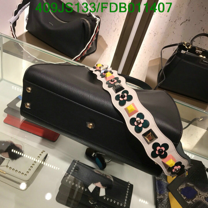 Fendi Bag-(Mirror)-Handbag-,Code: FDB011407,$: 409USD