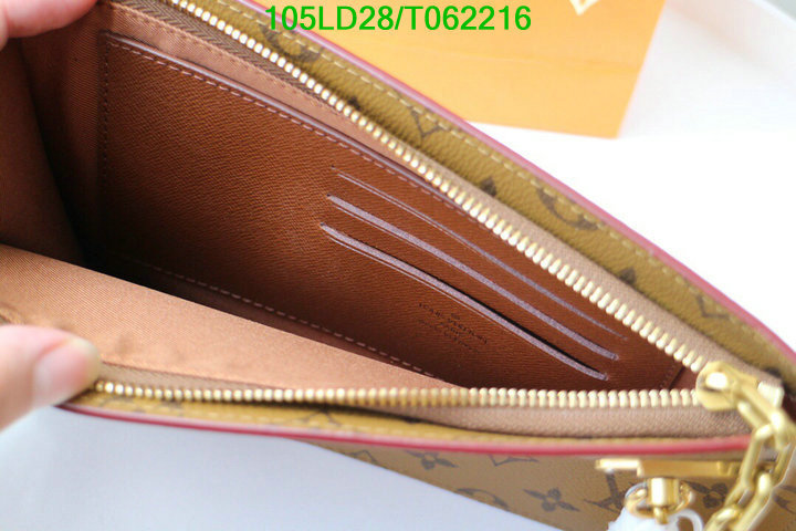 LV Bags-(Mirror)-Wallet-,Code: T062216,$: 105USD