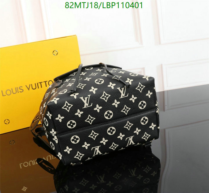 LV Bags-(4A)-Backpack-,Code: LBP110401,$: 82USD